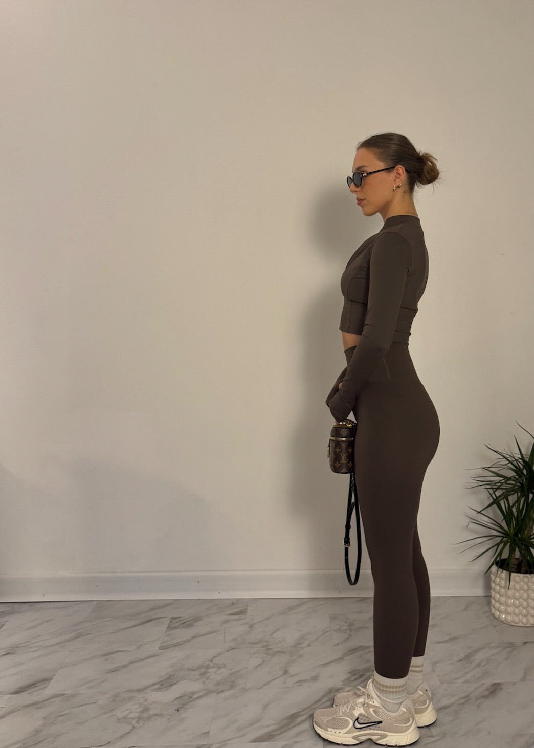 Set Power Fit 3 pezzi Taupe