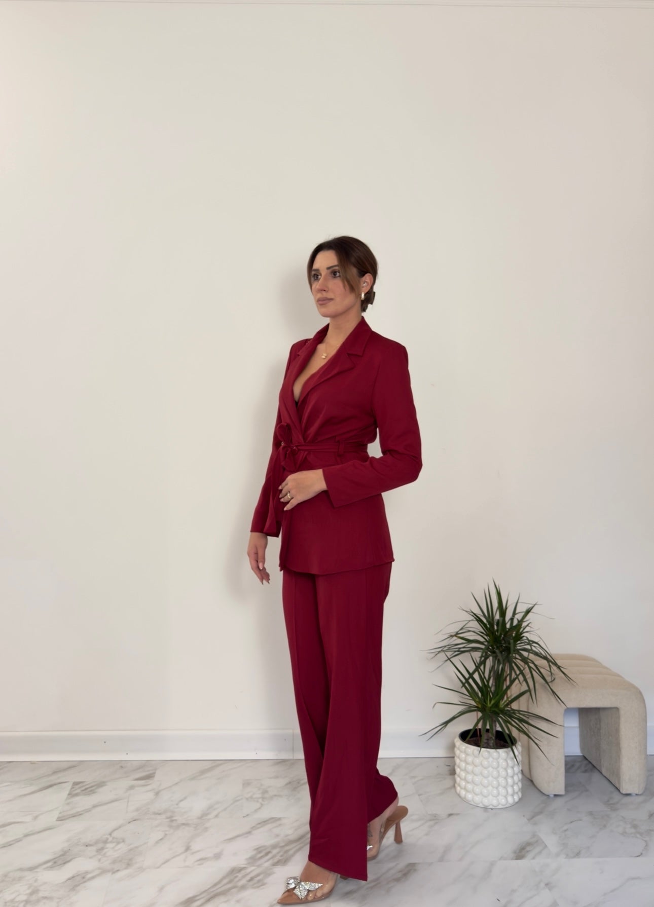 Tailleur Megan Red Wine