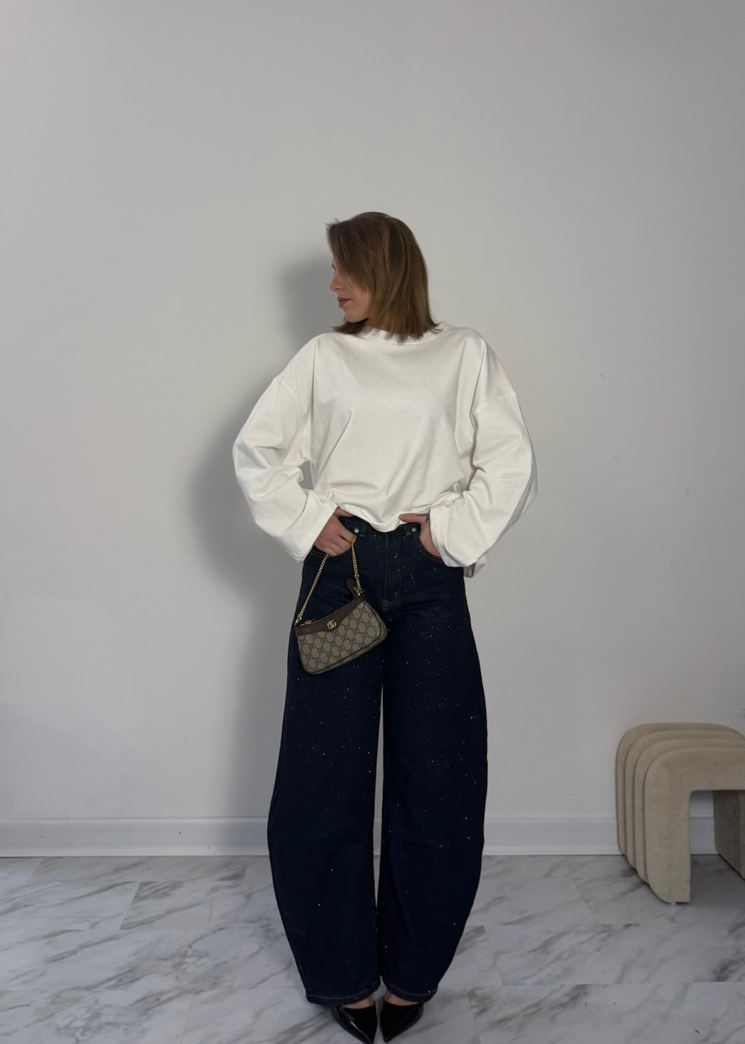 Maglia Lola Basic Bianca