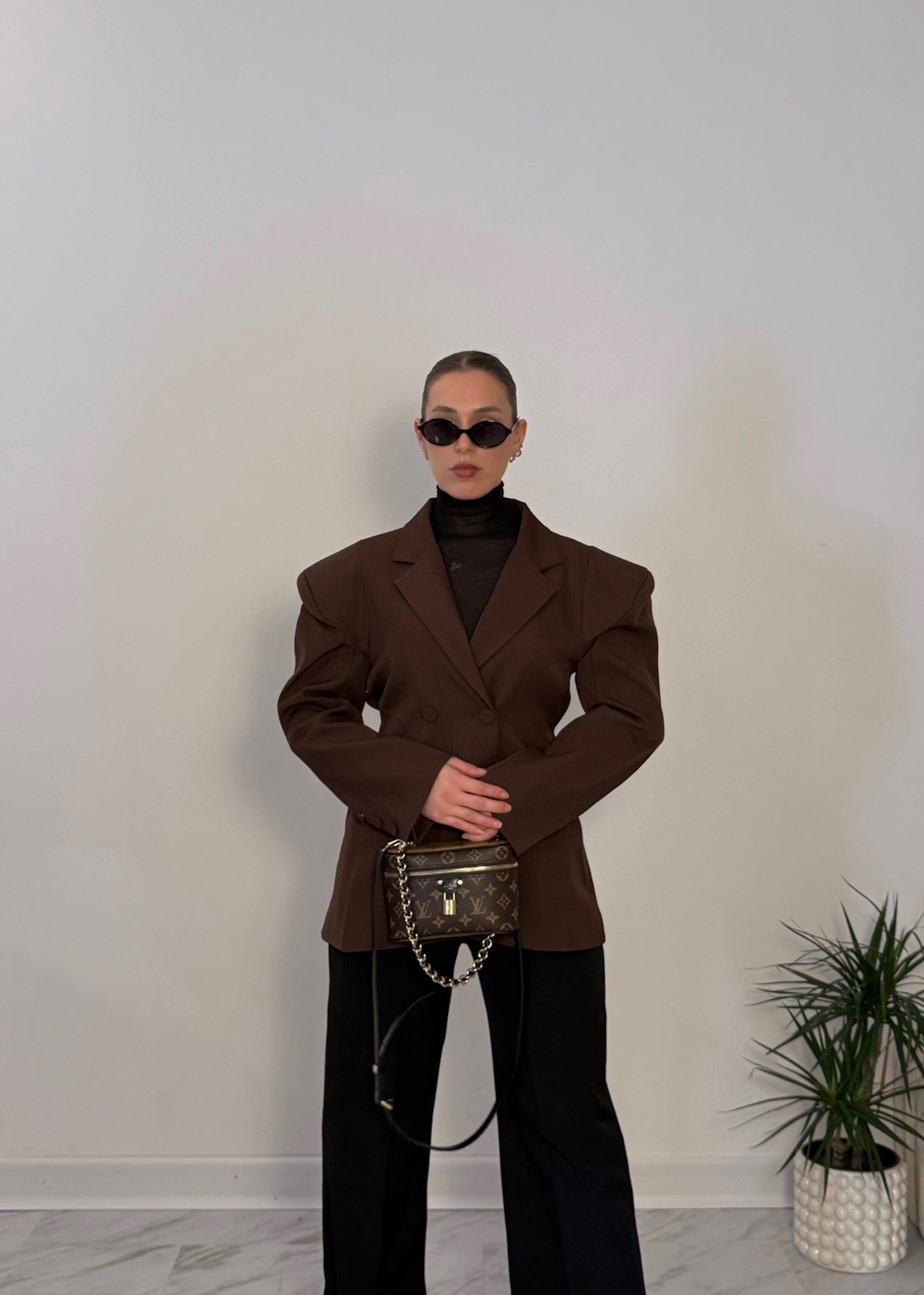 Blazer Melania Choco