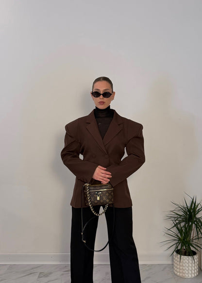 Blazer Melania Choco