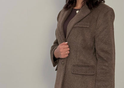 Blazer Coffee Chic