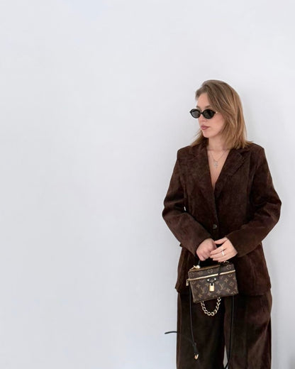 Tailleur Margot Choco