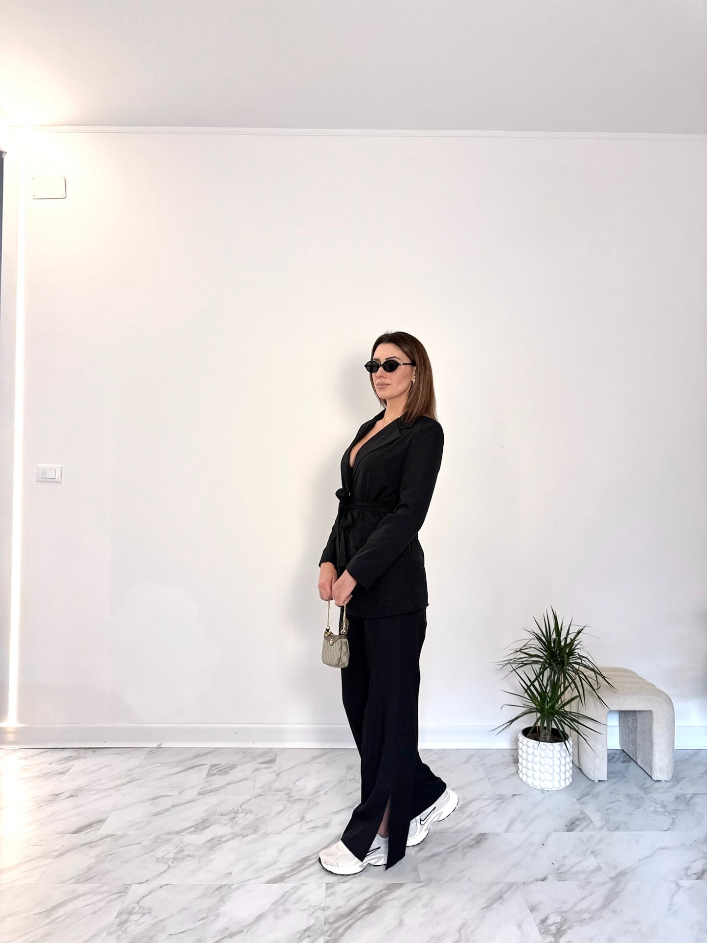 Tailleur Megan Nero