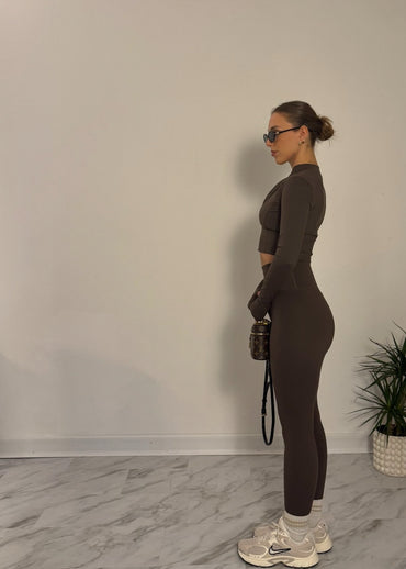 Set Power Fit 3 pezzi Taupe