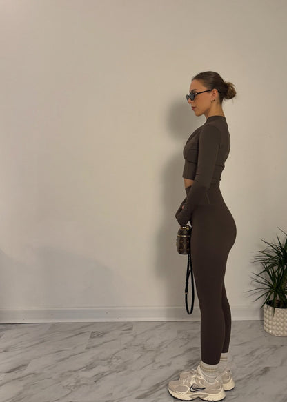 Set Power Fit 3 pezzi Taupe