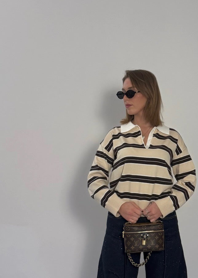 Polo a righe Melissa