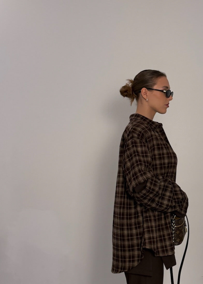 Camicia Country choco