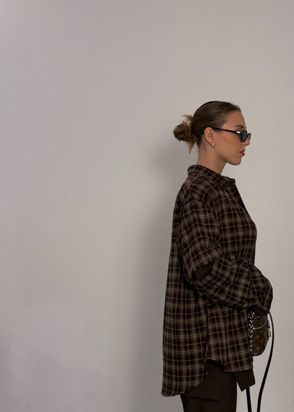 Camicia Country choco