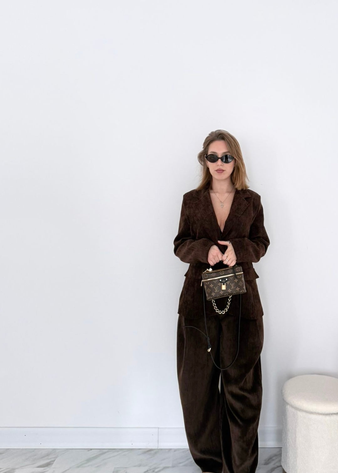 Tailleur Margot Choco