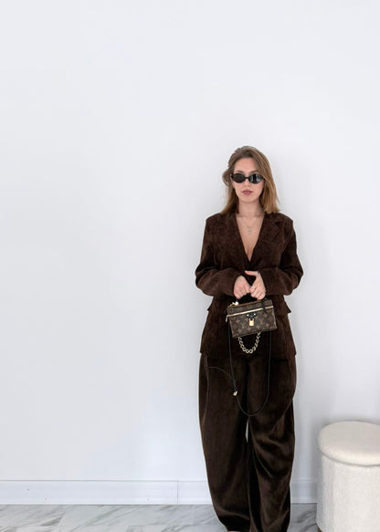 Tailleur Margot Choco