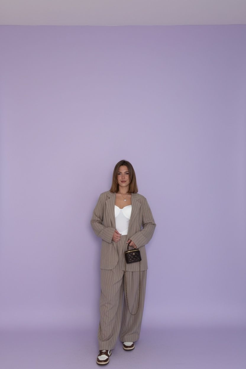 Tailleur Gessato Ester