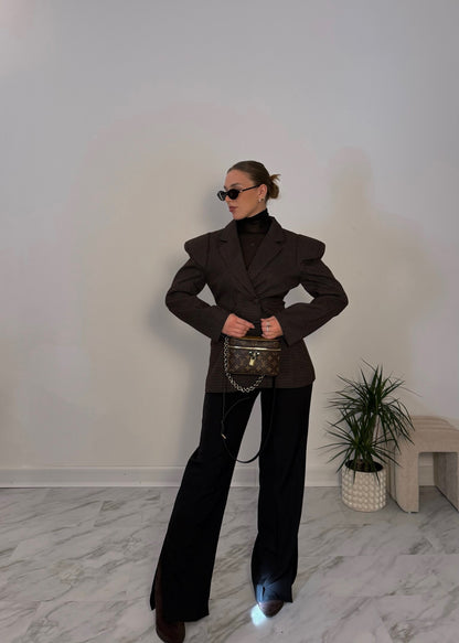 Blazer Melania Quadretti