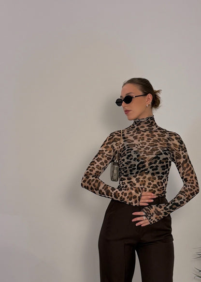 Maglia Lily leopardata