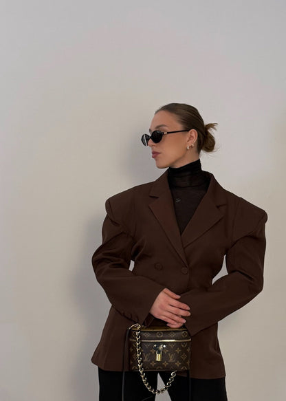 Blazer Melania Choco