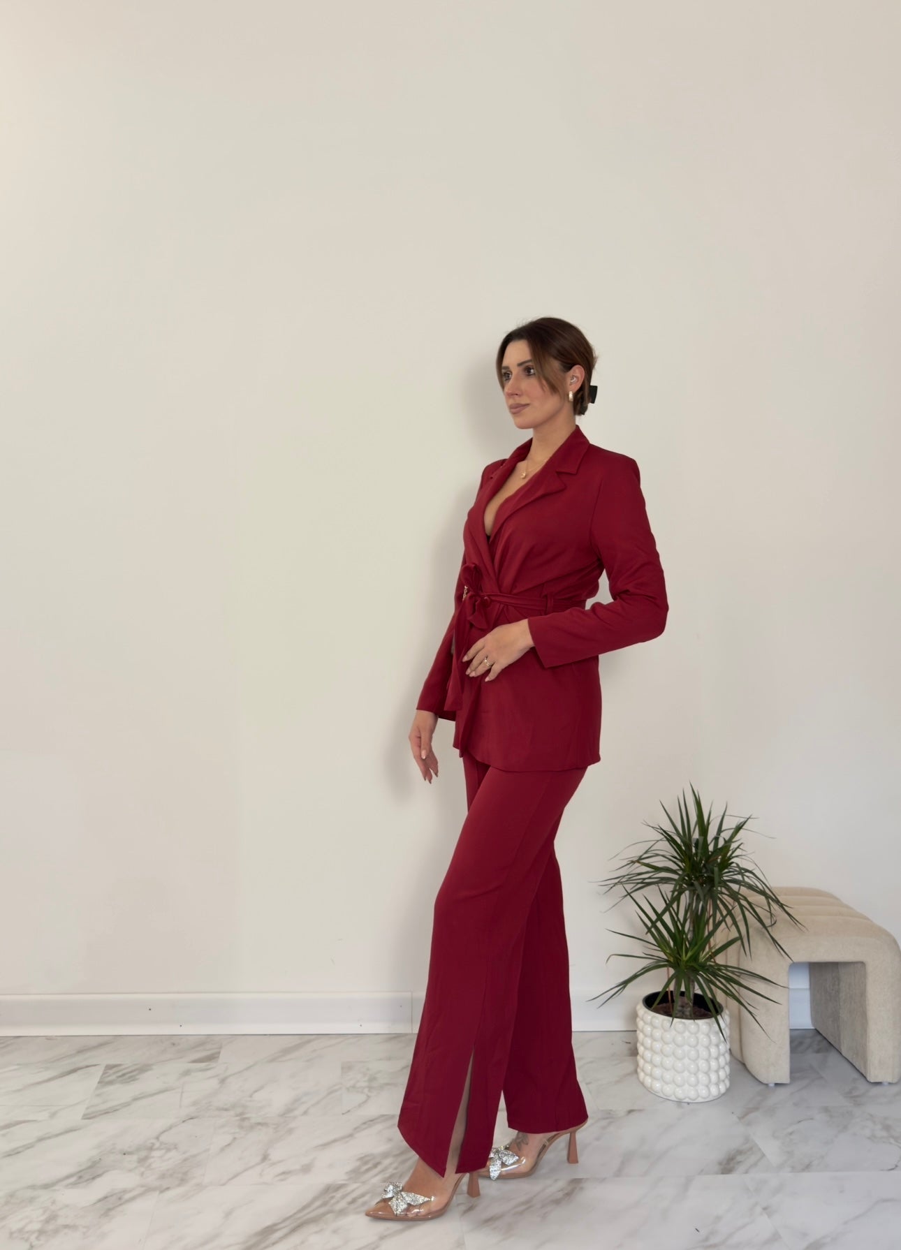 Tailleur Megan Red Wine