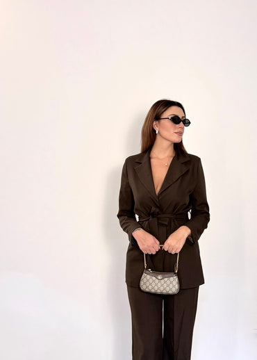 Tailleur Megan Choco