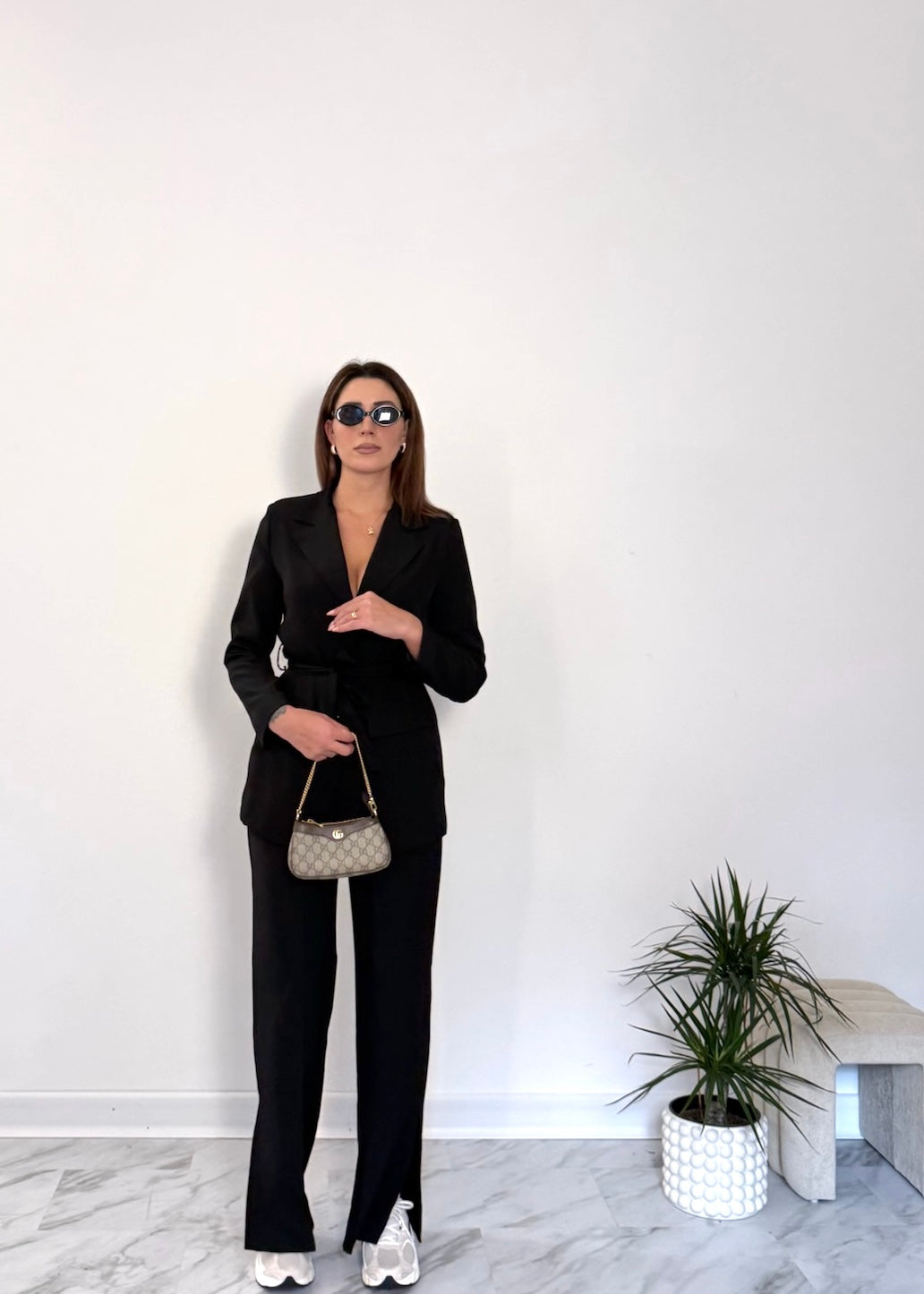 Tailleur Megan Nero