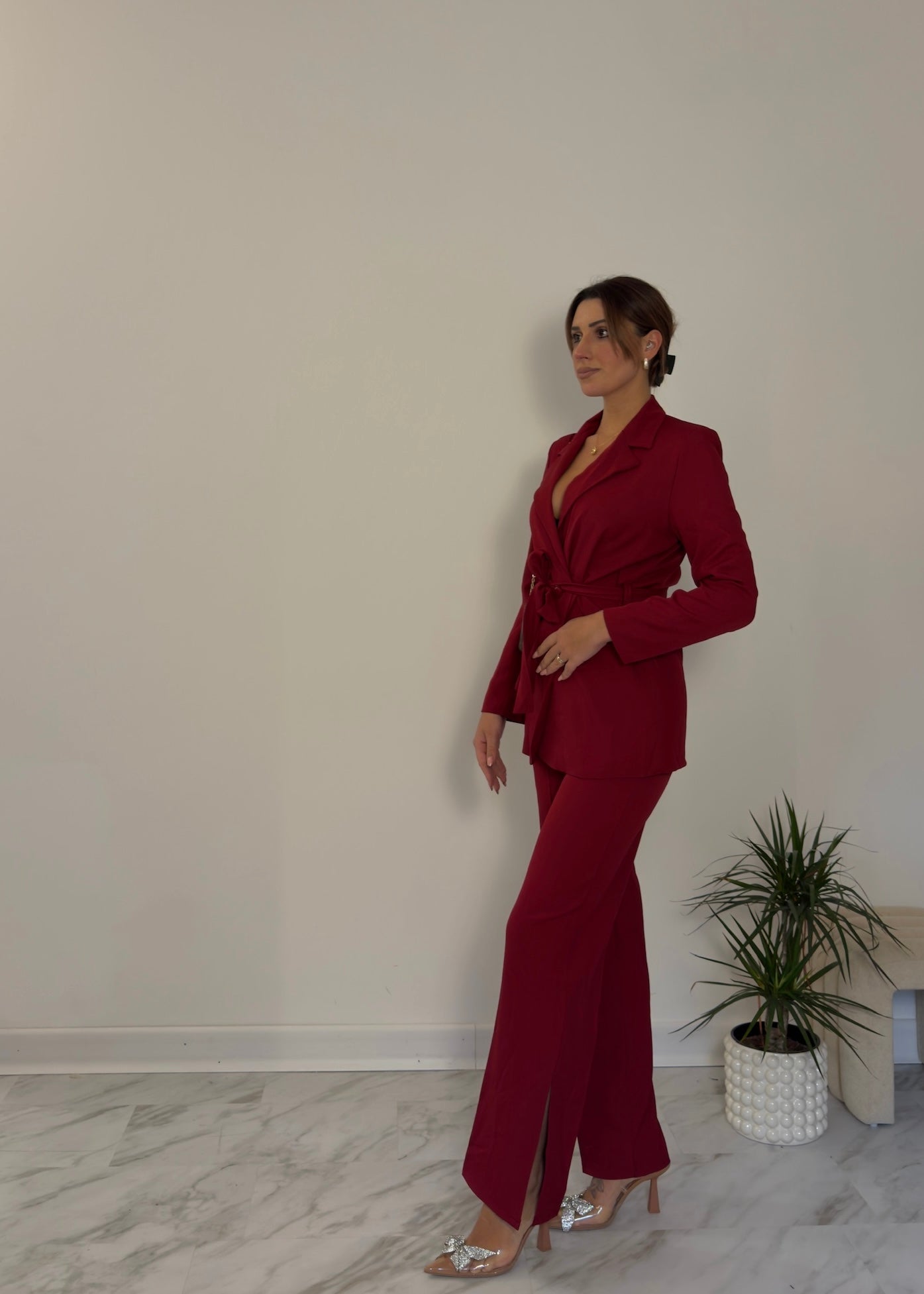 Tailleur Megan Red Wine