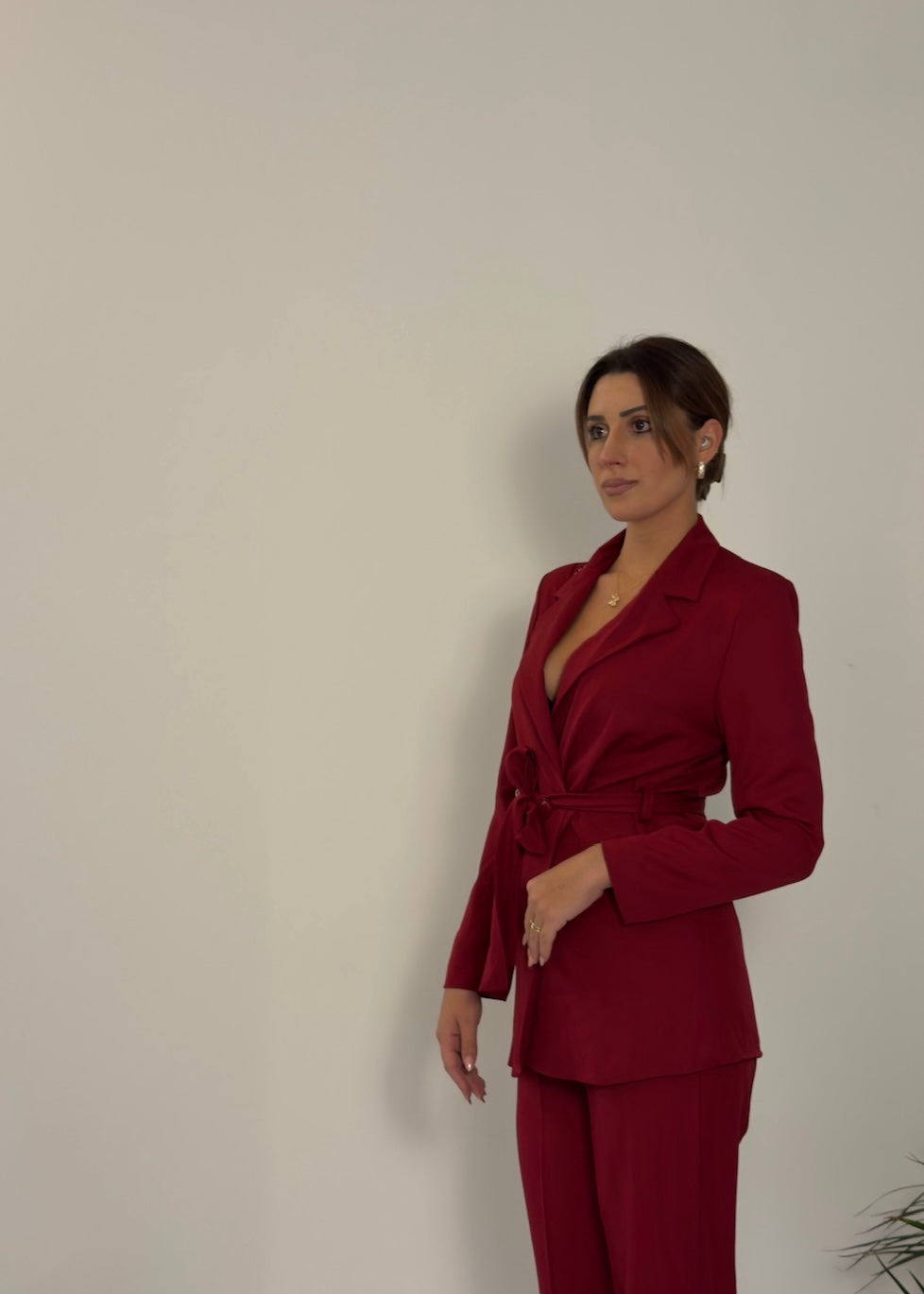 Tailleur Megan Red Wine