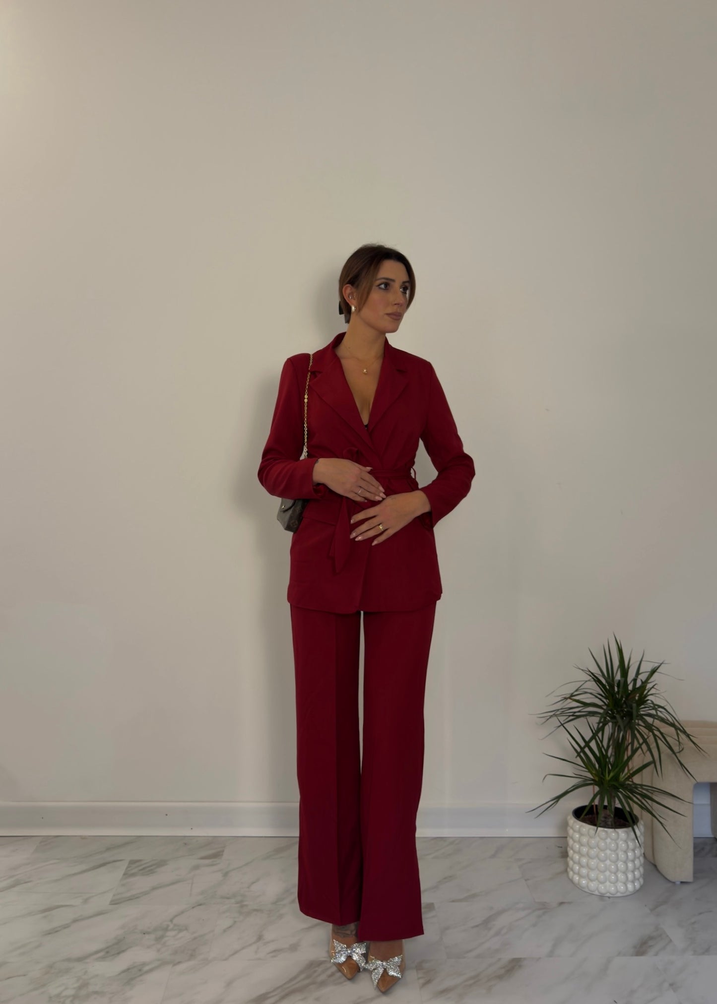 Tailleur Megan Red Wine