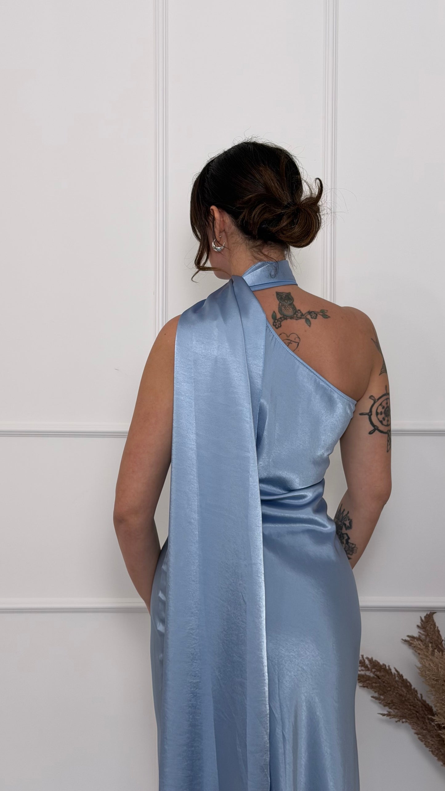 Dress Lungo Satin
