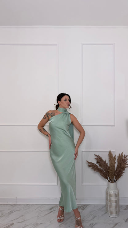 Dress Lungo Satin