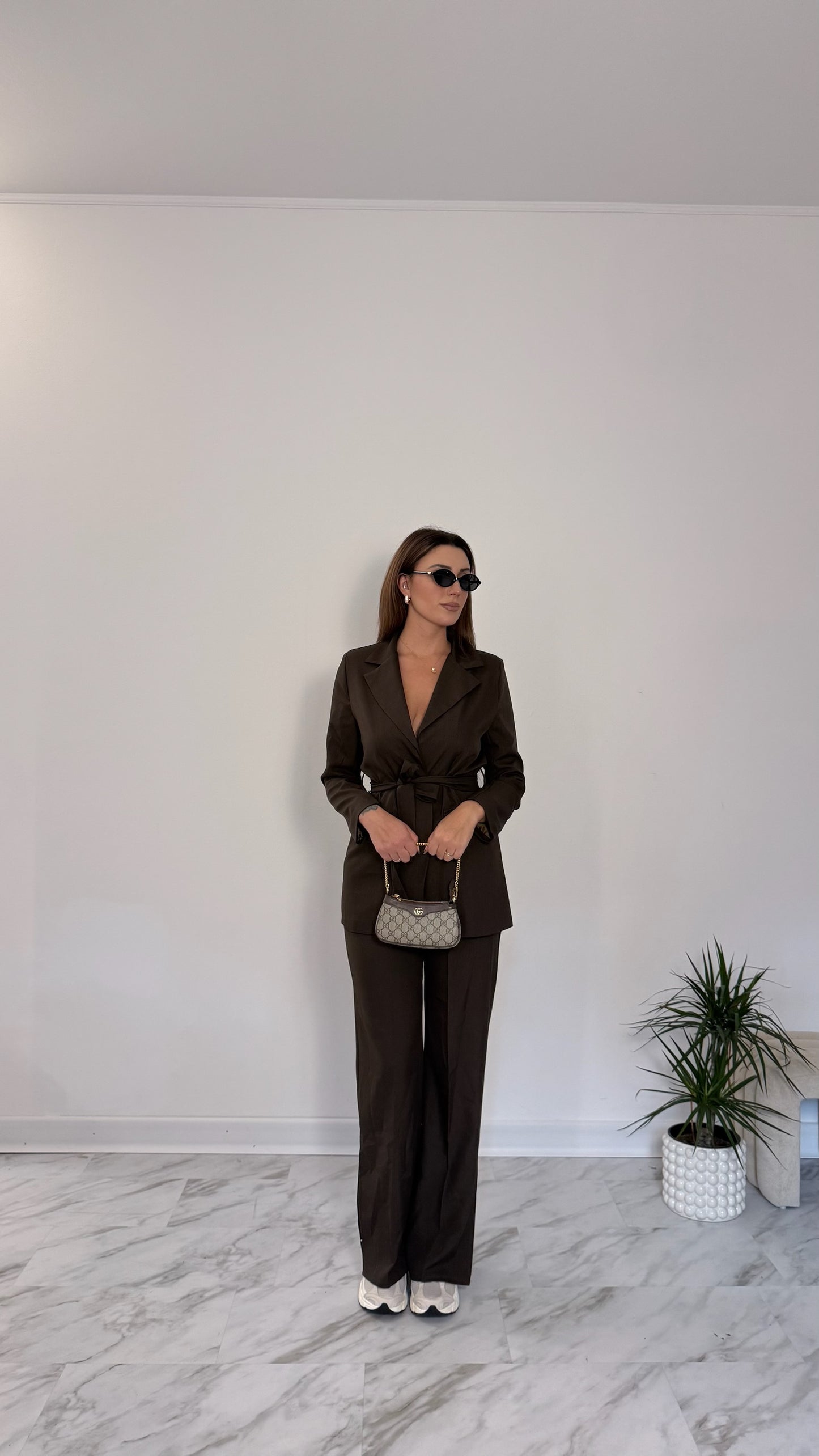 Tailleur Megan Choco