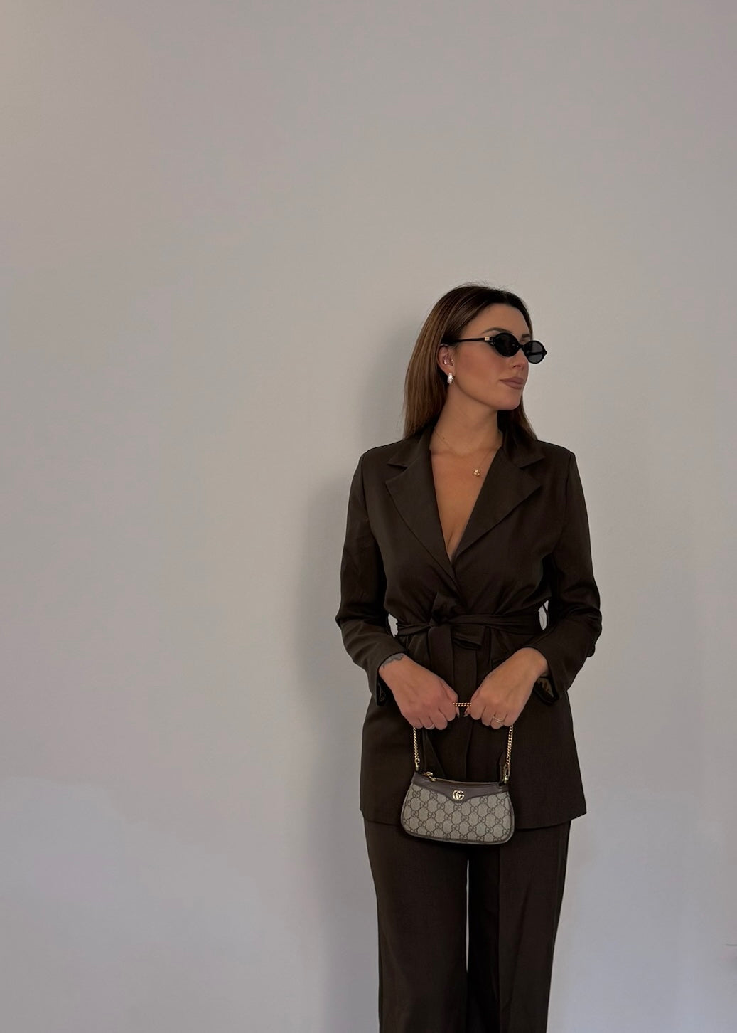 Tailleur Megan Choco