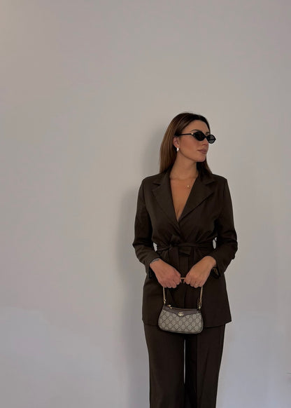 Tailleur Megan Choco