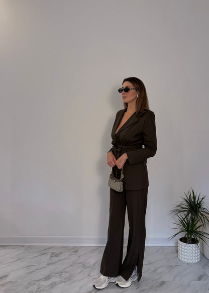 Tailleur Megan Choco