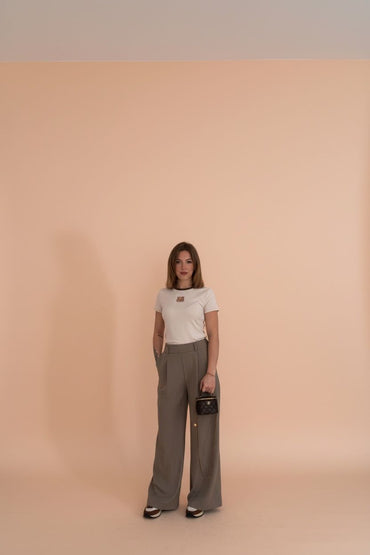 Pantalone Gessato Sartoriale